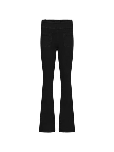 FRAME The Bardot Jetset high-rise flared jeans