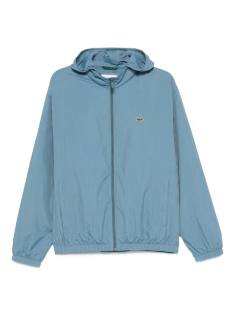 LACOSTE hooded zip-up jacket