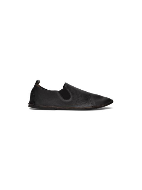 Marsèll Black Strasacco Slip-On Loafers
