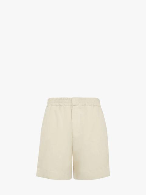 FENDI Gray linen trousers