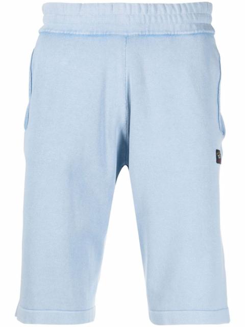 Paul & Shark jersey logo-patch shorts