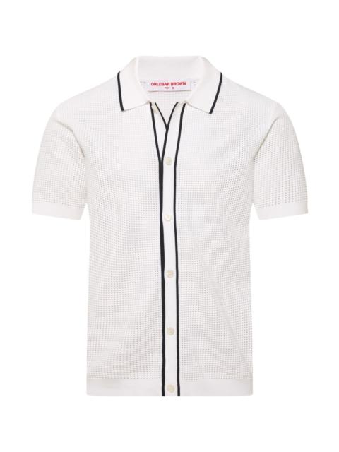ORLEBAR BROWN Roddy striped button-fastening shirt