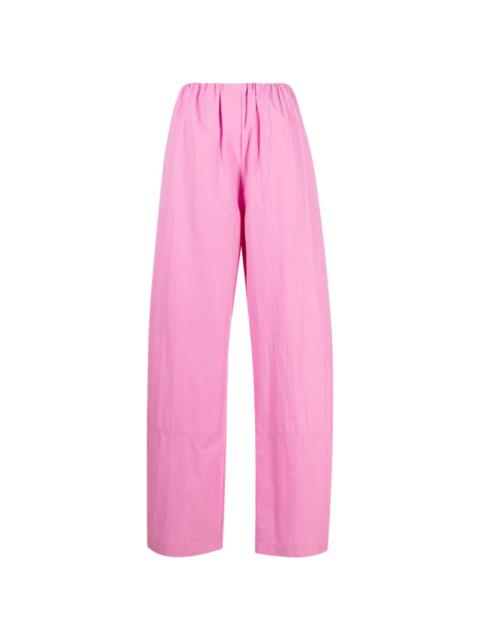 Paris Georgia Cocoon parachute 넓은 다리 바지