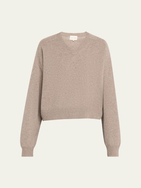 Loulou de Saison Anzor V-Neck Cashmere Sweater