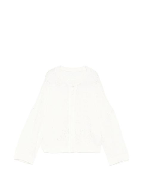 Y's Pointelle cardigan