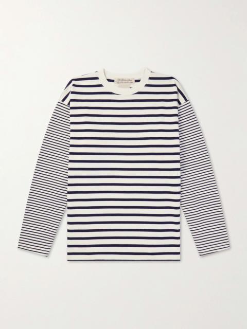 REMI RELIEF Striped Cotton-Jersey T-Shirt