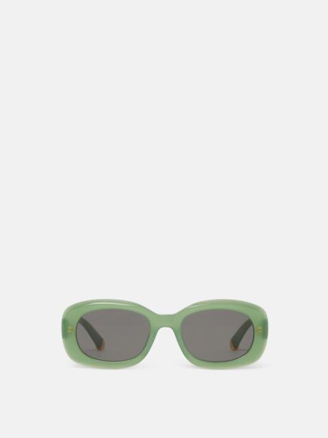 Stella McCartney Chunky Oval Sunglasses