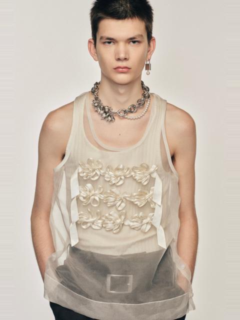 Simone Rocha Ribbon Daisy Chain Double Vest