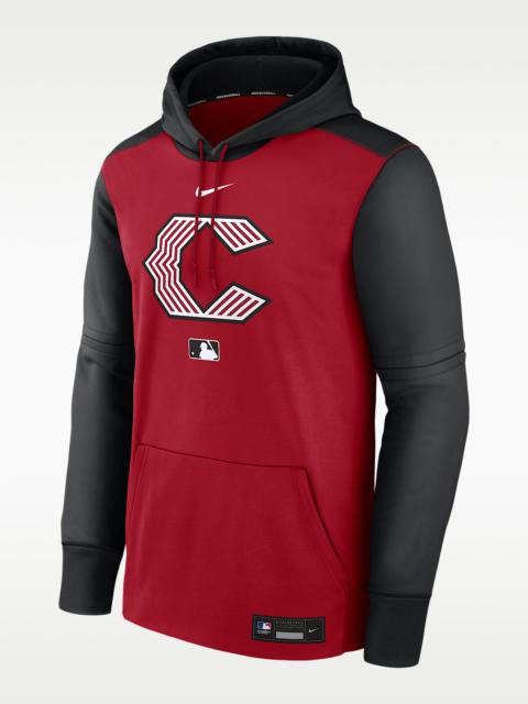 Nike Cincinnati Reds Authentic Collection City Connect Men's Nike Therma MLB Pullover Hoodie