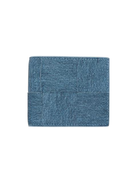 Blue Cassette Bi-Fold Wallet