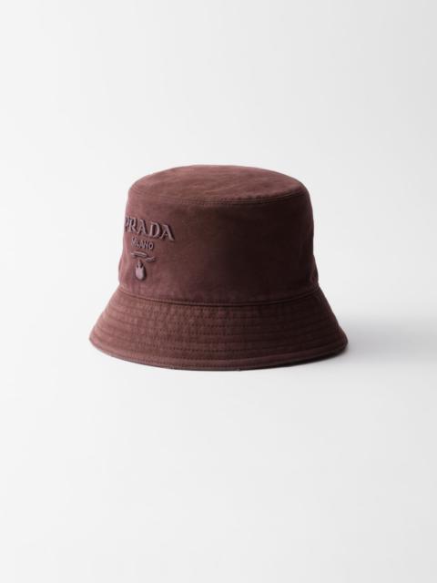 Canvas bucket hat