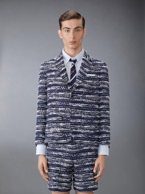 Thom Browne Mélange Tulle Yarn Tweed Unconstructed Sport Coat