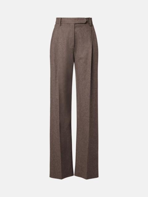 GABRIELA HEARST Henge wool and cashmere wide-leg pants