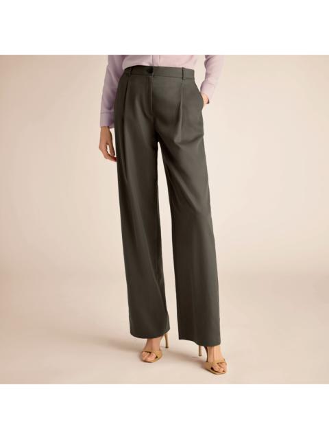 M.M.LaFleur Fitz Pleated Trouser - Everyday Twill