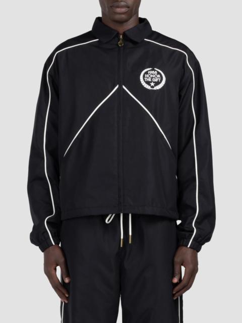 HONOR THE GIFT Men's Honeycomb Ripstop Track Jacket - Black