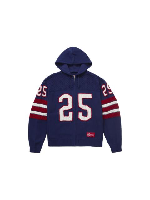Supreme Supreme Sport Zip Up Hooded Sweater (FW25) Navy