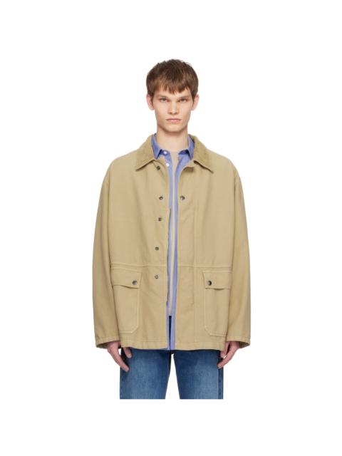 The Row Tan Frank Jacket