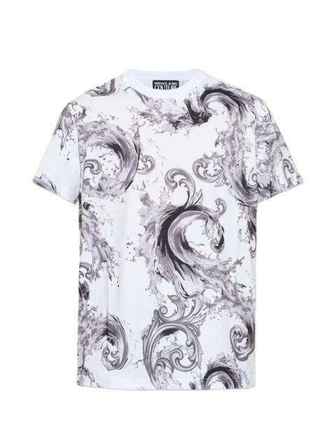 VERSACE JEANS COUTURE Barocco print T-shirt