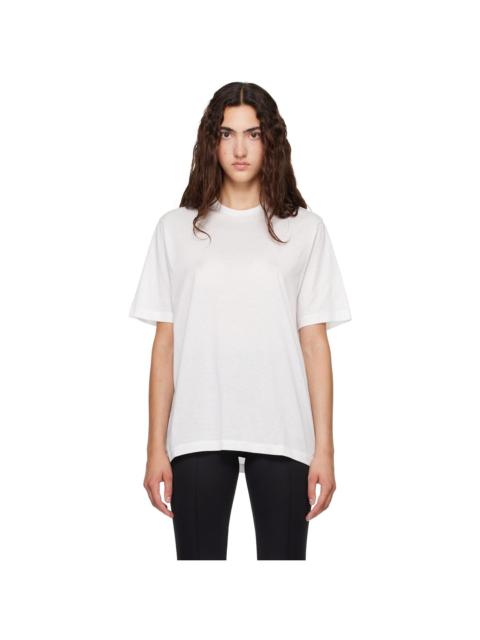 The Frankie Shop White Harper Soft Organic T-shirt