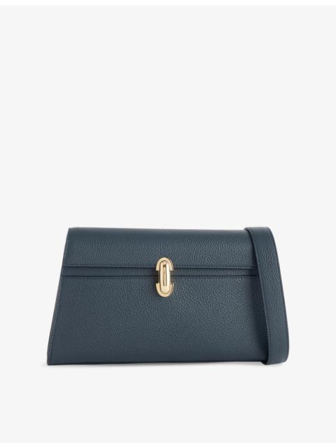 SAVETTE Symmetry Leather Shoulder Bag