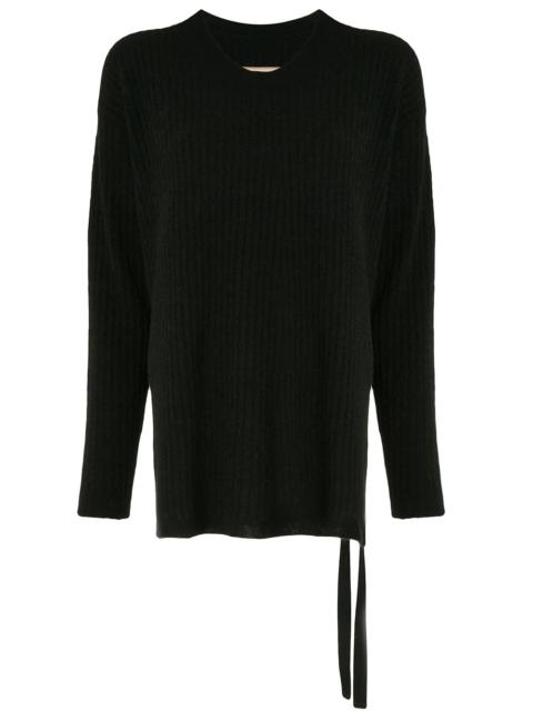 UMA WANG ribbed jumper