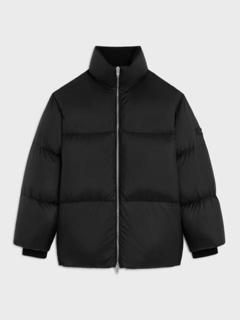 CELINE long puffer jacket IN light nylon