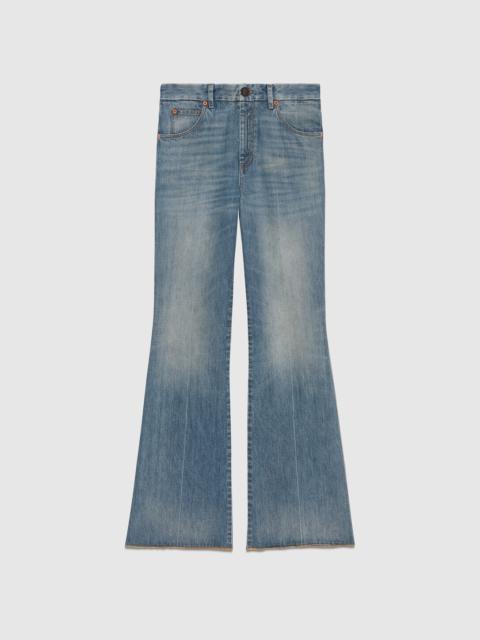 GUCCI Eco washed organic denim pant