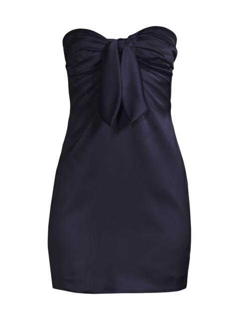 RAMY BROOK Women's Orion Bow Minidress - Navy
