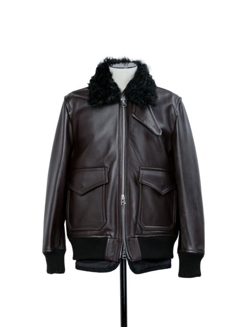 sacai Leather Jacket