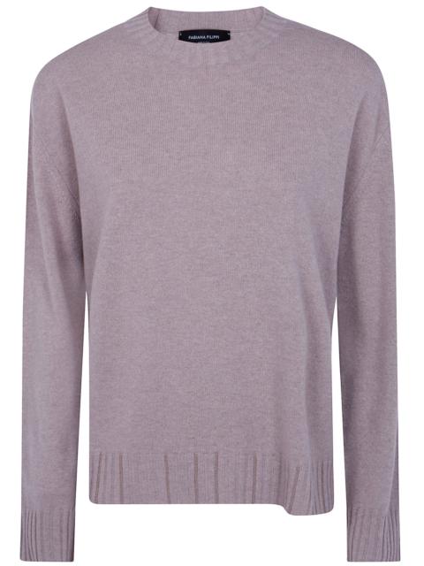 FABIANA FILIPPI Sweater Crew Neck "Platinum"