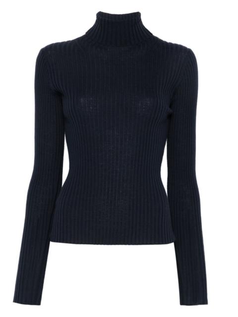 soeur ribbed high-neck sweater