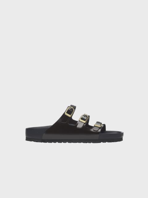 BIRKENSTOCK Sandals Florida D-Buckle High Shine  Black