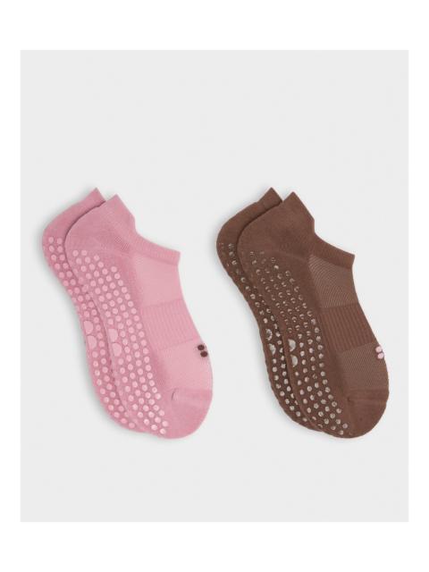 Sweaty Betty Reformer Sneaker Gripper Socks 2 Pack