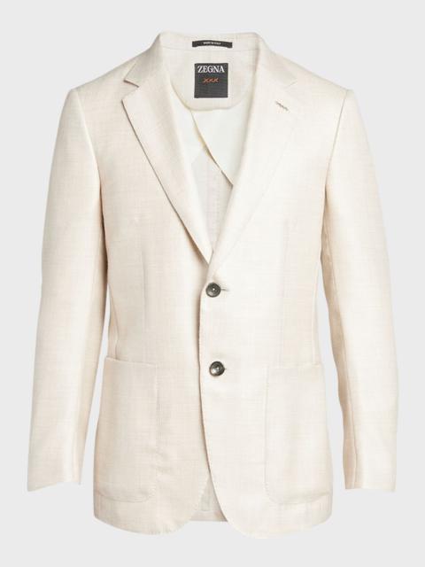 Men's Cashmere and Silk Jacket