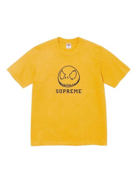 Supreme Supreme Skeleton T-Shirt 'Yellow Black' SUP-FW23-004