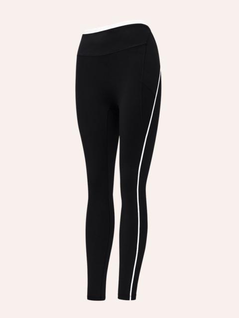 P.E NATION RAPID FULL LENGTH POCKET LEGGING IN BLACK & WHITE