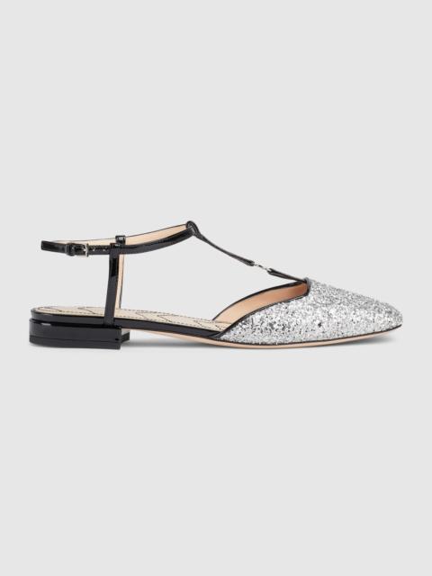 GUCCI Women's Double G ballet flat