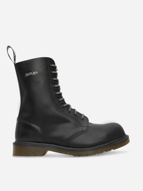 Dr. Martens Slam Jam 1490 'OUTLIER' Steel Toe Boots Black