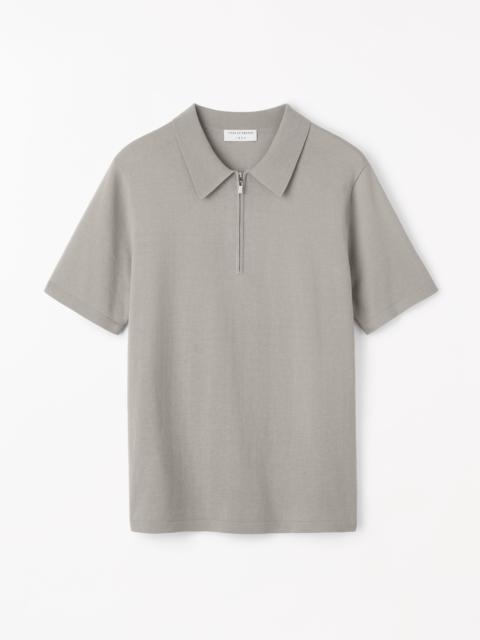 TIGER OF SWEDEN Orbit S Half-Zip Polo Shirt
