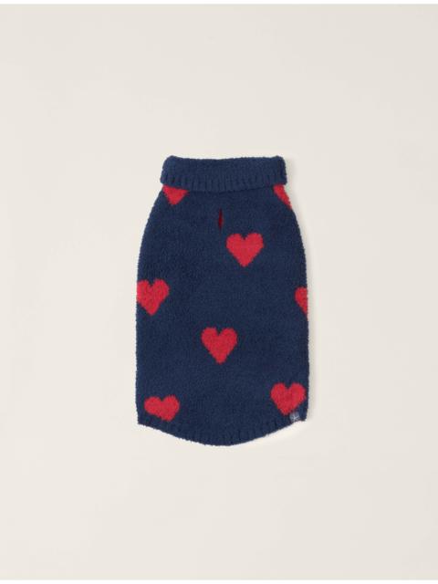 Barefoot Dreams CozyChic® Heart Print Pet Sweater