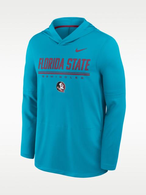 Nike Florida State Sideline Men's Nike Dri-FIT College Long-Sleeve Hooded Top