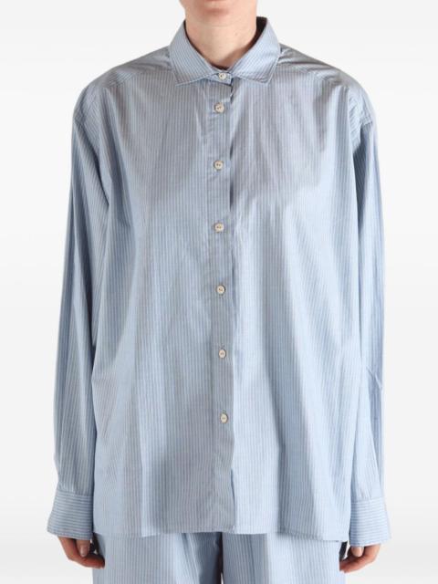 BASERANGE striped long-sleeve shirt