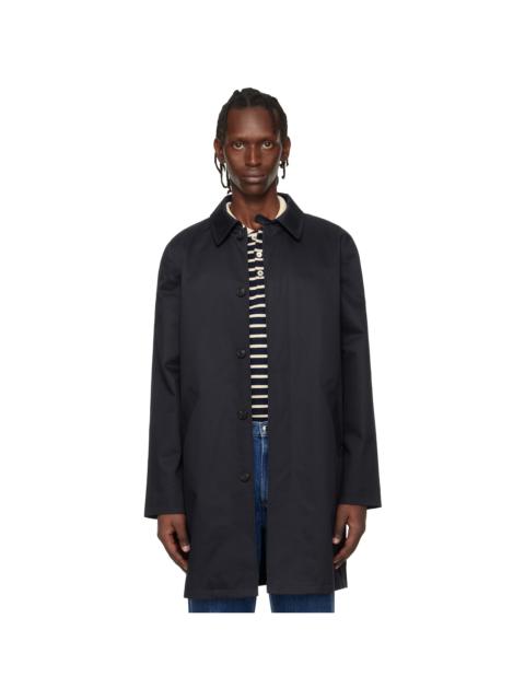 A.P.C. Navy Urban Mac Coat