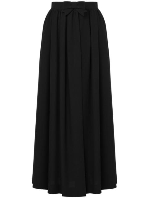 Moschino pleated asymmetric skort