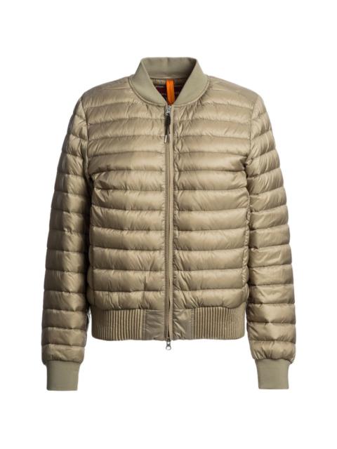 PARAJUMPERS Leila ribbed bomber jacket