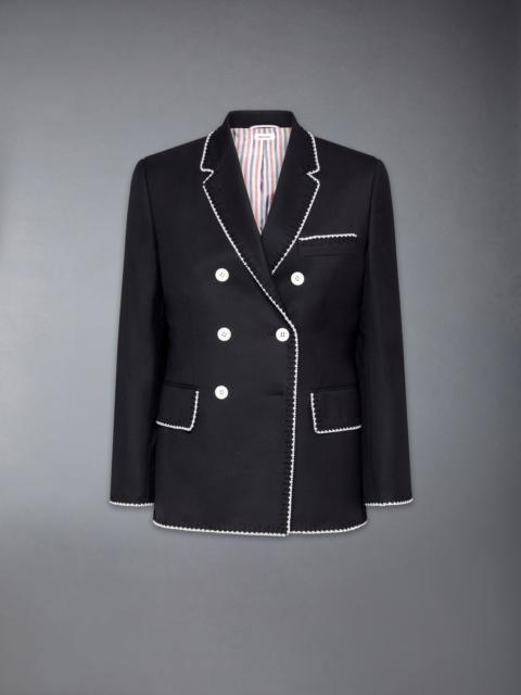 ジャケット THOM BROWNE HIGH ARMHOLE SPORTCOAT IN WOOL GABARDINE WOOL GABARDINE HIGH ARMHOLE SPORT COAT | Thom Browne