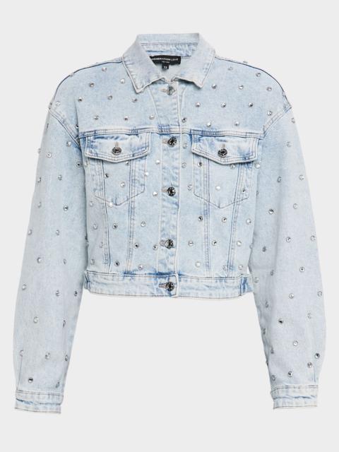 GENERATION LOVE Toddie Embellished Denim Jacket