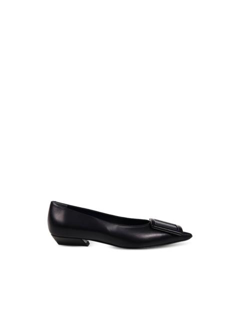 Roger Vivier buckle-detail pointed-toe ballet flats