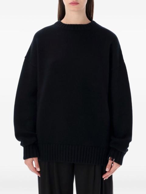 extreme cashmere crew-neck long-sleeve sweater