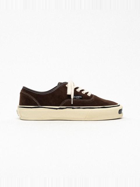 KAMIYA "Herc" Suede Vulcanize Aged Sole Sneaker